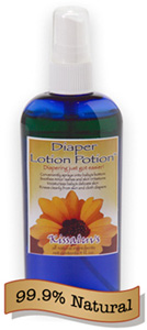 Kissaluvs Diaper Lotion Potion or Refill-kissaluvs, diaper, lotion, potion, wipes, solution