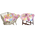 Itzy Ritzy Shopping Cart & High Chair Cover Fresh Bloom
