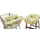 Itzy Ritzy Shopping Cart & High Chair Cover Avocado Damask