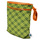 Planet Wise Wet/Dry Bag Lime Plaid