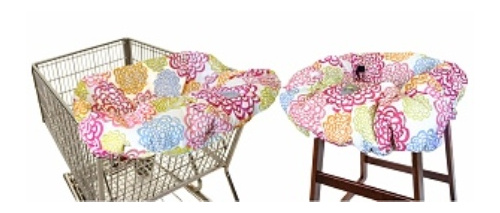 Itzy Ritzy Shopping Cart & High Chair Cover Fresh Bloom