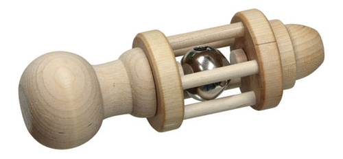 Maple Landmark Rattle Standard Clear Bell