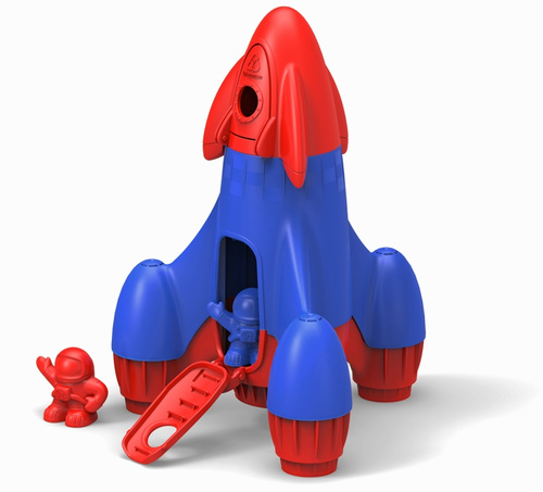 Green Toys Rocket Red Top