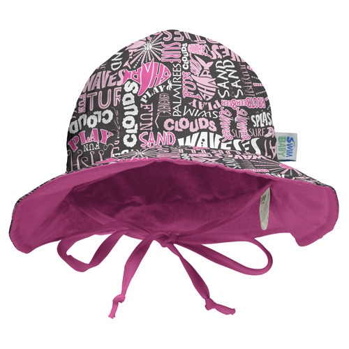 My Swim Baby Hat Pink Splash