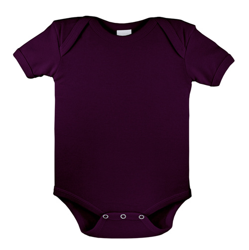 Dandelion Organic Onesie Plum