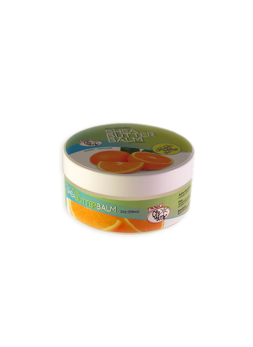 CJ's BUTTer® Shea Butter Balm 2 oz. Jar: Sweet Orange