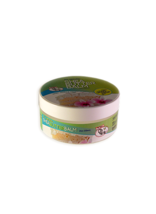 CJ's BUTTer® Shea Butter Balm 2 oz. Jar: Warm Vanilla Cake