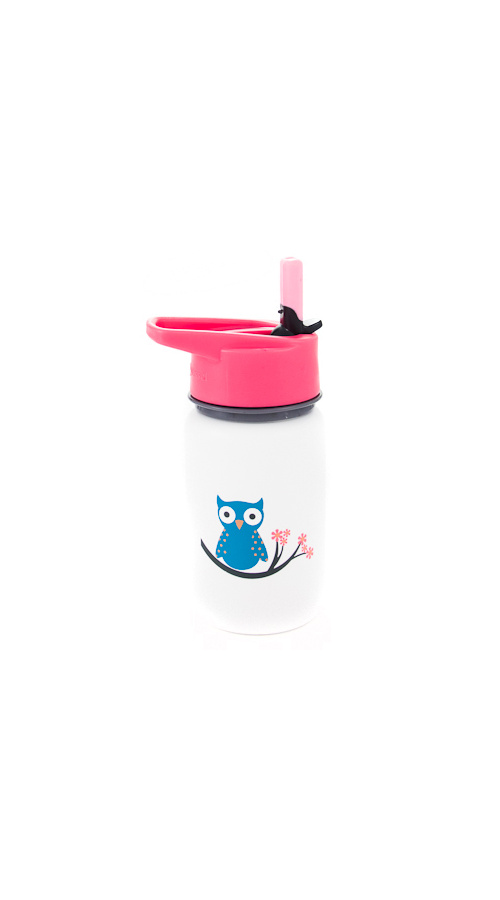 Eco Vessel 13 oz White Owl